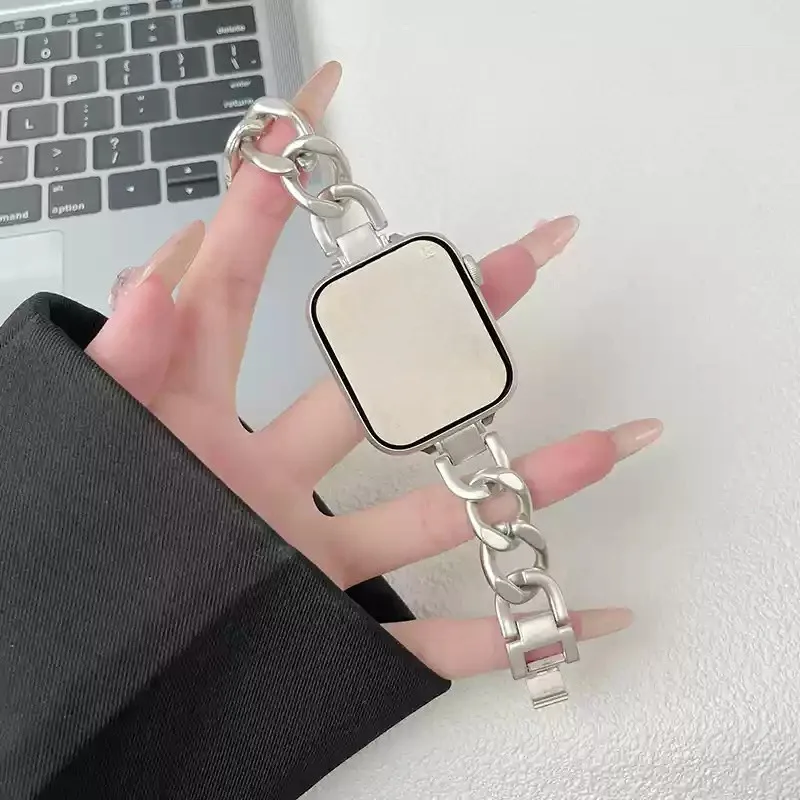Elegant Stainless Steel Luxury Watch Strap - Premium Metal Band