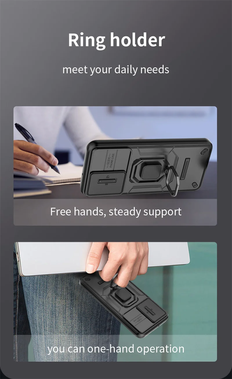 Schutzhülle Für Samsung Galaxy Mit Magnetischem Ringhalter_voghion.com