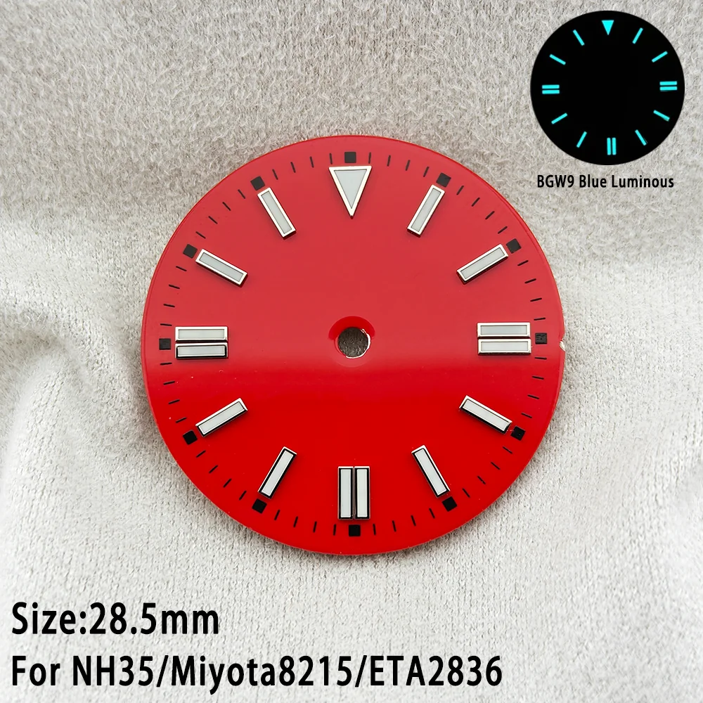 Premium Pistachio Dial 28.5mm with BGW9 Luminous and Calendar Window