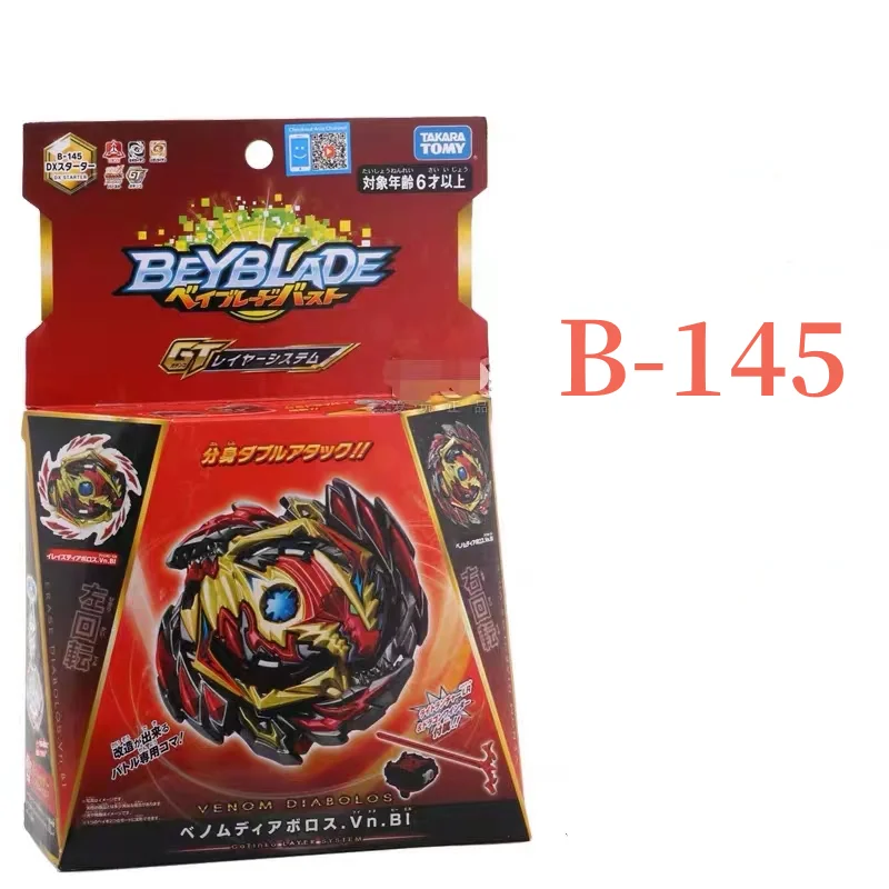 

Original Takara Tomy Beyblade Burst B-145 GT DX Starter Venom Diaboros.Vn.Bl