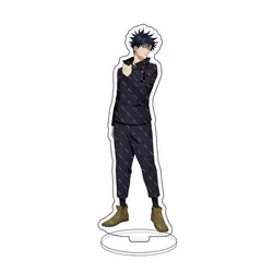 Acrylic Stand Ornament featuring Satoru Gojo and Geto Suguru - Stylish Cartoon Pattern Desktop Accessory and Student Gift (5)