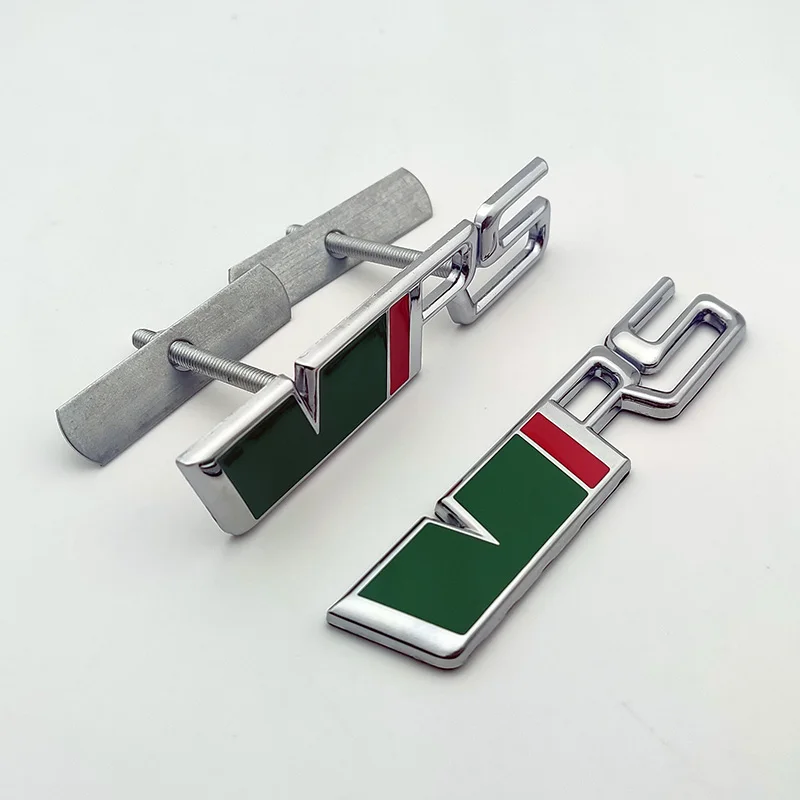 3D RS VRS Emblem Typenschild Front Kühlergrill Kofferraumabzeichen – Bild 4