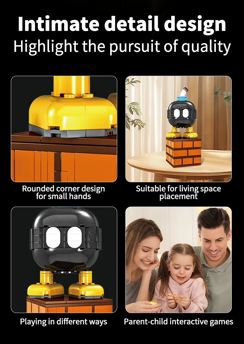 Lego MOC Super Mario Bob-omb