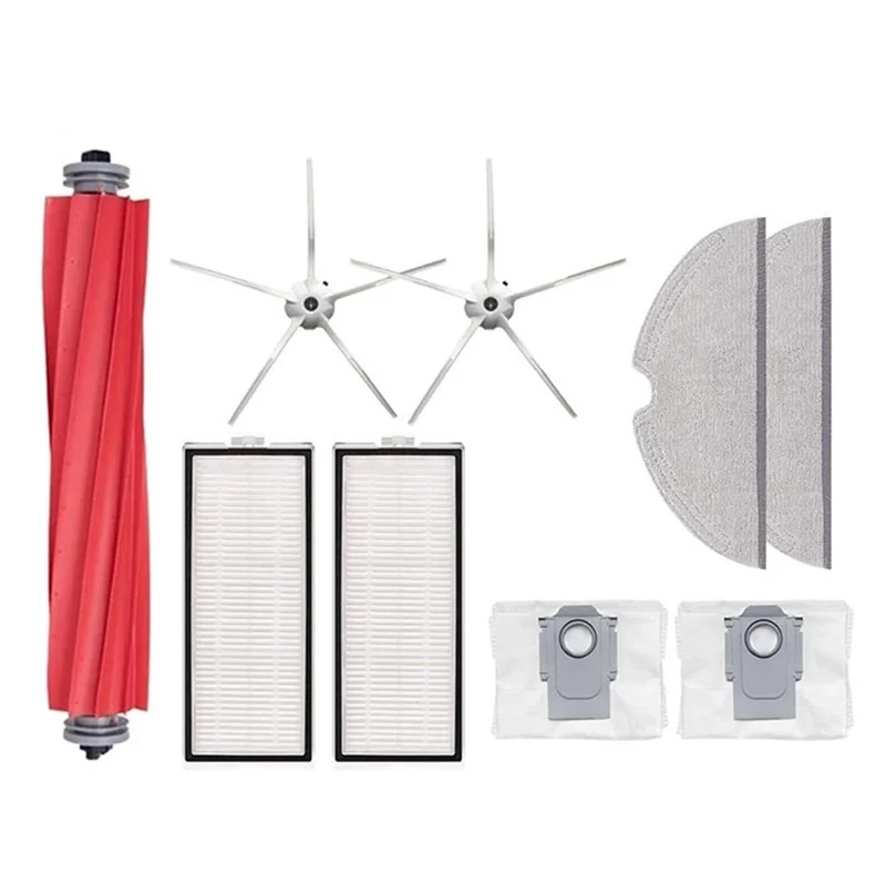 

Запчасти для Roborock Q7 Max, Q7 Max +, Q7 Plus, T8, запчасти для робота-пылесоса, Hepa фильтр, Швабра, пылесборник