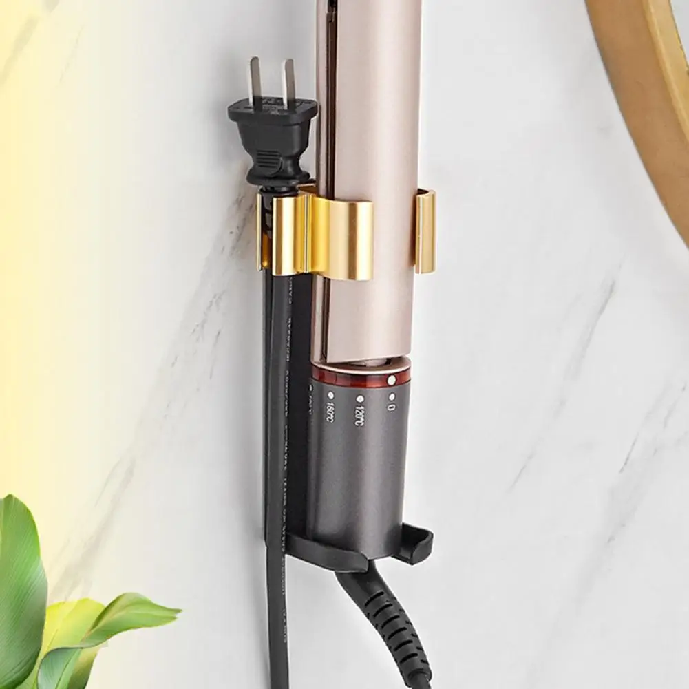 머리 직선 기 홀더 유용한 가정 용품 헤어 컬러 홀더 가정용 항공 알루미늄 헤어 컬링 아이언 주최자
