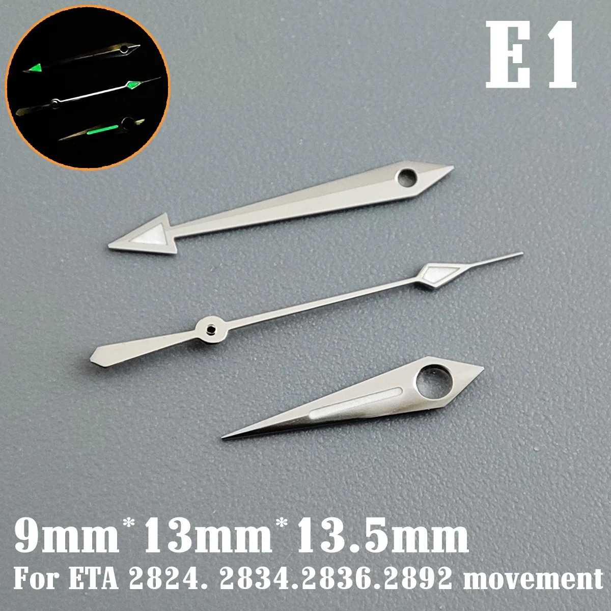 Green Super Luminous Watch Hands