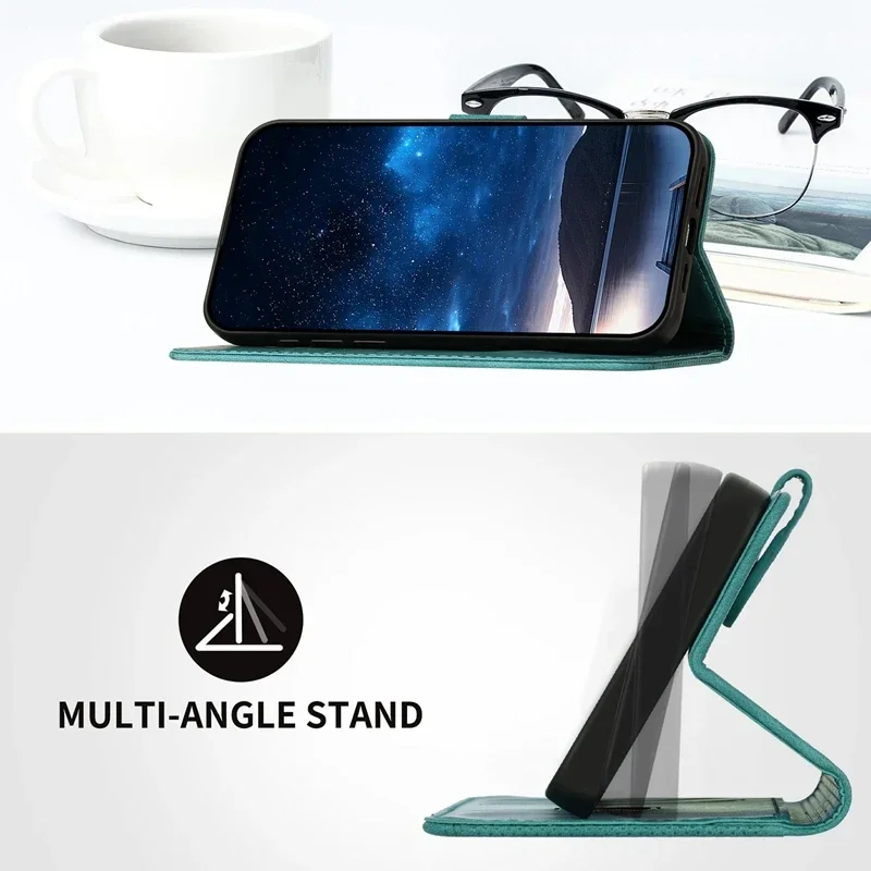 For Funda Xiaomi Mi 11 Lite 5G Case Solid Color Wallet Stand Phone Case for Coque Xiaomi Mi 11 Lite 11Liite 5G NE Protect Cover 6