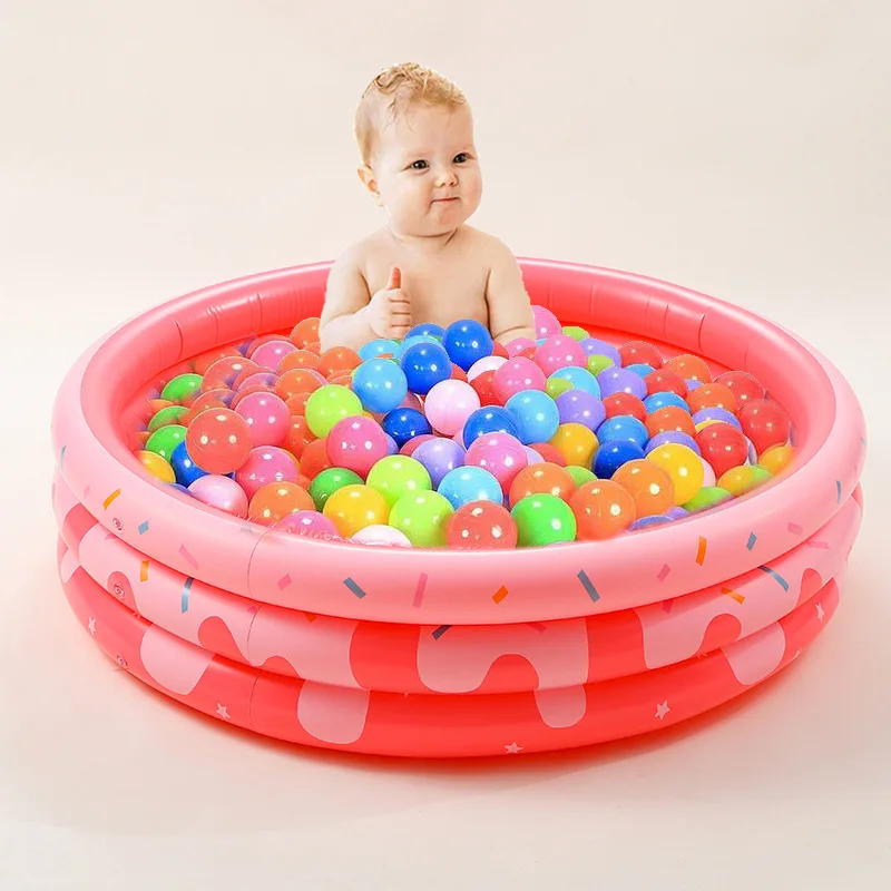 

Summer Baby Inflatable Swimming Pool Thicken Blow Up PVC Round Swimming Pool Newborn Bathtub Kids Toddler Pool Accessories