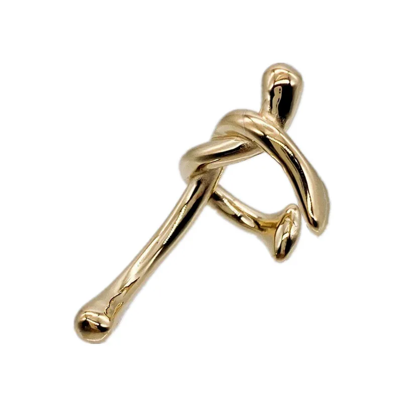 Metal Ear Clip Geometric Earrings For Women Gifts