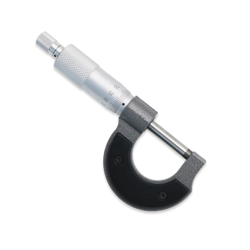 micrometro preciso do calibre 0 25mm 001mm fora 01