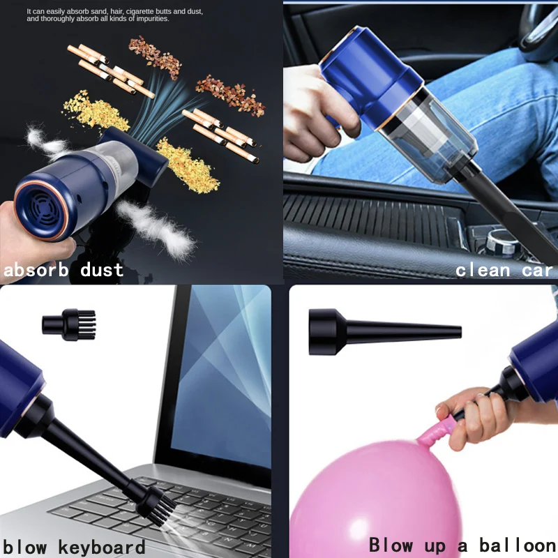 80000pa 2 in 1 ڵ    ûұ,  USB   , 繫ǿ ޴  ̴  ûұ