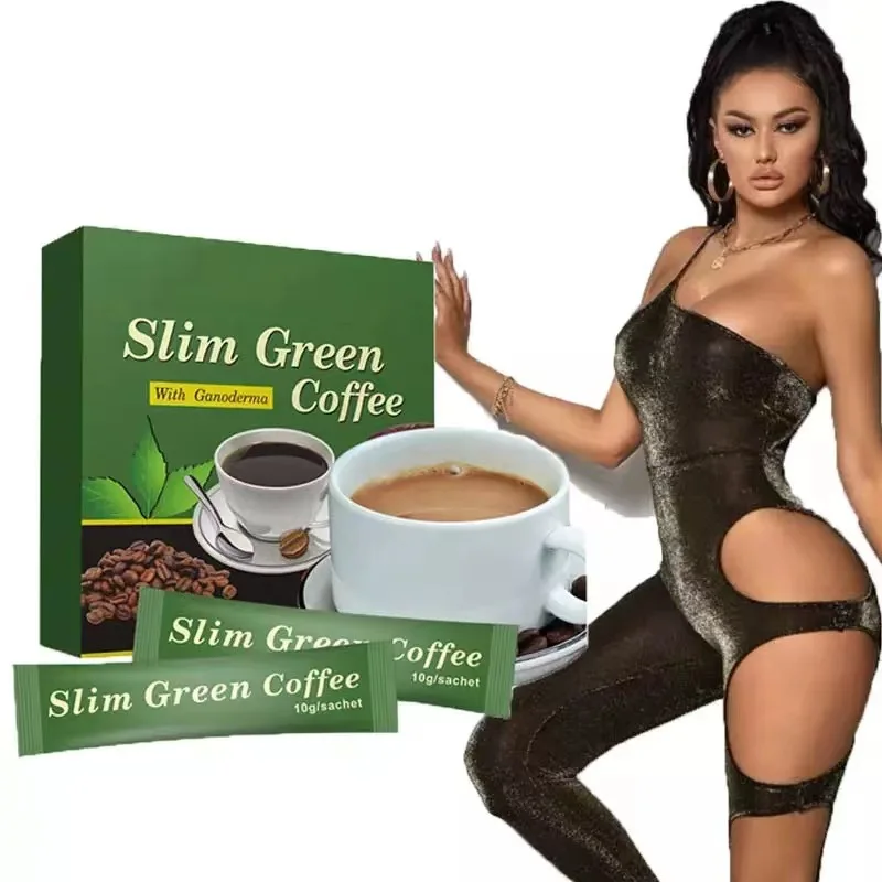 Slim Green Coffee Weight Loss Body Fat Burner Detoxification Control Appetite Diet Anti-Hunger L Carnitina Quemagrasas 18Pcs/Box weight loss pills