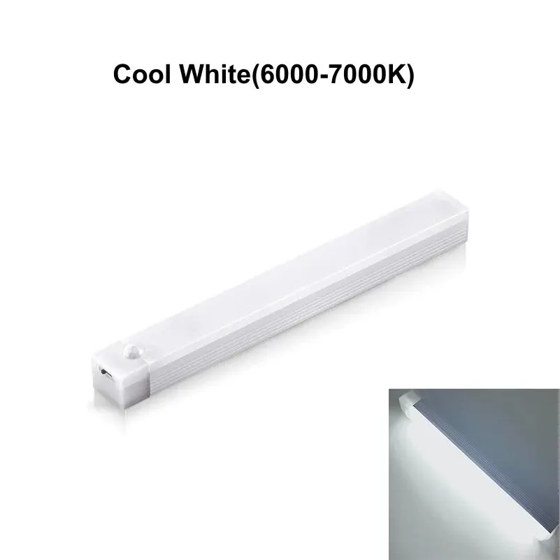 Rechargeable LED Motion Sensor Night Light for Cabinets and Hallways