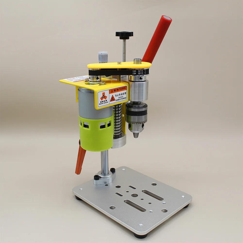 Precision CNC Table Drilling Machine B10 Chuck Mini Bench Drill Machine Small Benchtop Drill Press DIY Wood Metal Tools 3