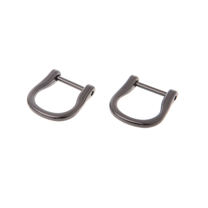 

1.8cm Screw D Ring Buckle Clasp DIY Leather Handbag Strap Belt Luggage Craft