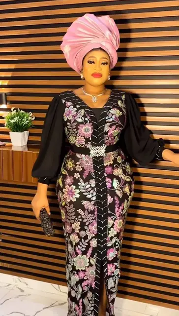Ebere Sequin Evening Long Gown - Image 4