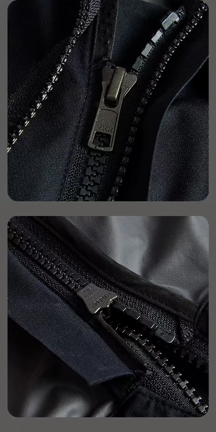 Atzen Front pockets storm jacket gt 2L material convertible frontapron detachable hat-hood techwear