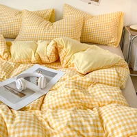 Housse de couette respectueuse de la peau, housses de couette de Style écossais, housse de lit Double face, Wojельное белье, housses de couette pour la maison (sans taie d'oreiller) 2