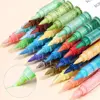 9-Colors Acrylic Marker Pen Stackable Color Straight Liquid Colour Pen Quick Drying Smooth Writing Art Watercolor Pen Graffiti 3