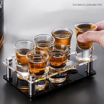 Acrylic Shot Glass Holder Display (6/12/24 Holes) 1