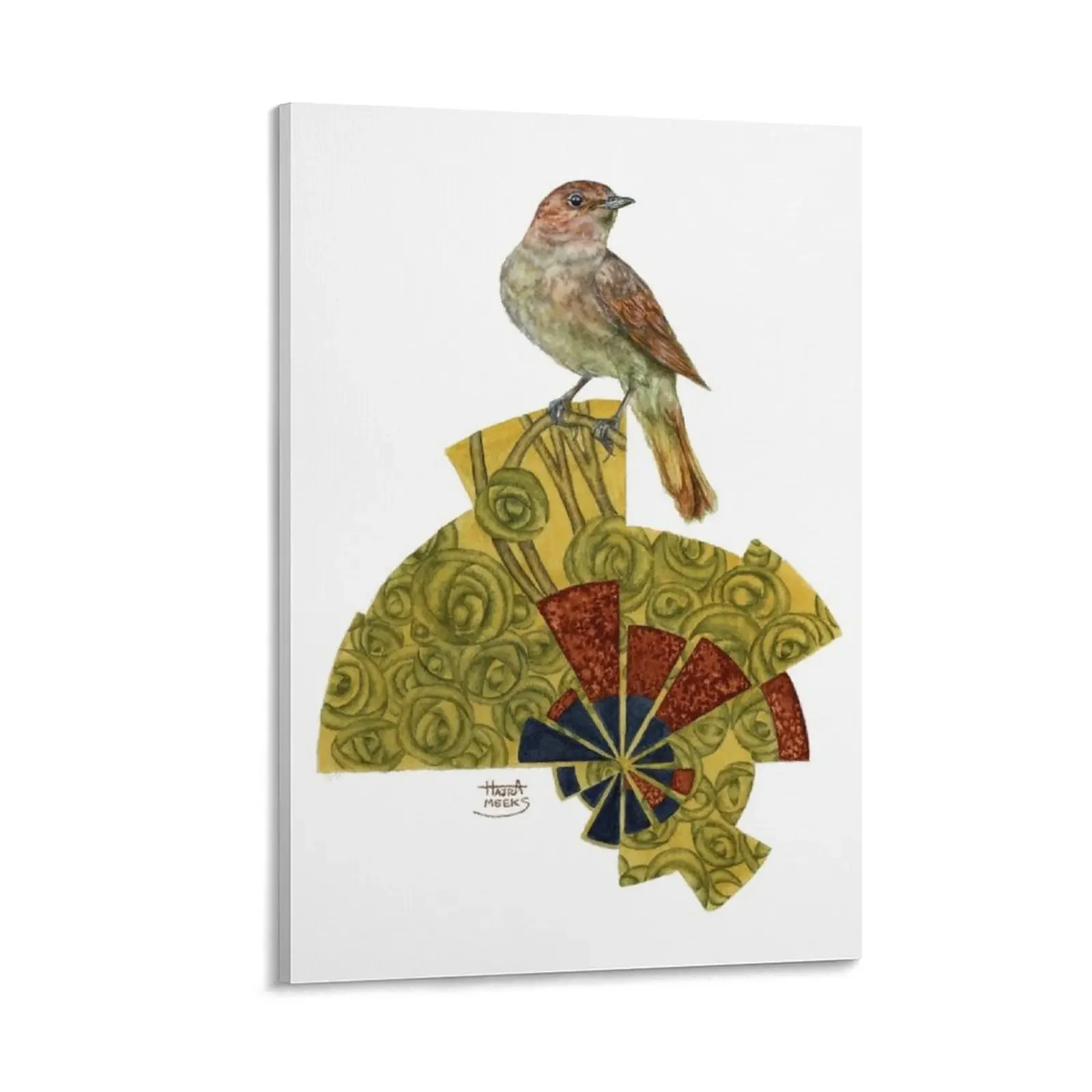 

Nightingale's Rose Canvas Painting nordic home decor aesthetic room decor Decor for room