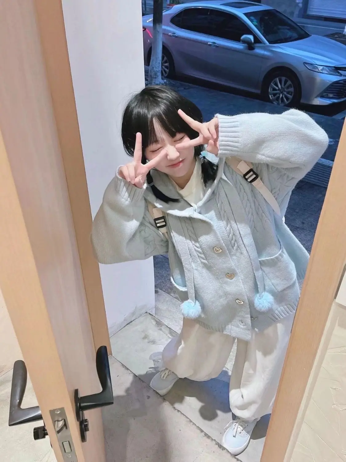 Sweaters Cardigan Women Baggy Preppy Girlish Sweet Kawaii Clothes Japanese Stylish High Street Gentle Designer Knitwear Autumn
