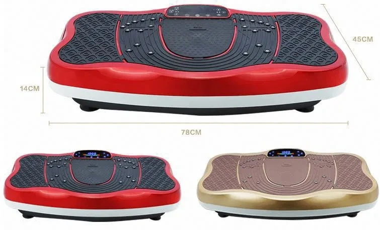 Hot Sale Electric Massage Fitness Machine Rejection of Fat Body Vibration Platform