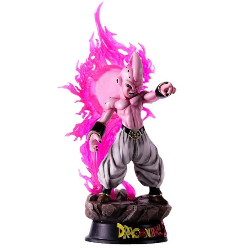 

Anime Dragon Ball Super Saiyan GK Majin Buu Luminescent Standing Posture Statue PVC Action Figure Collectible Model Toy Boed