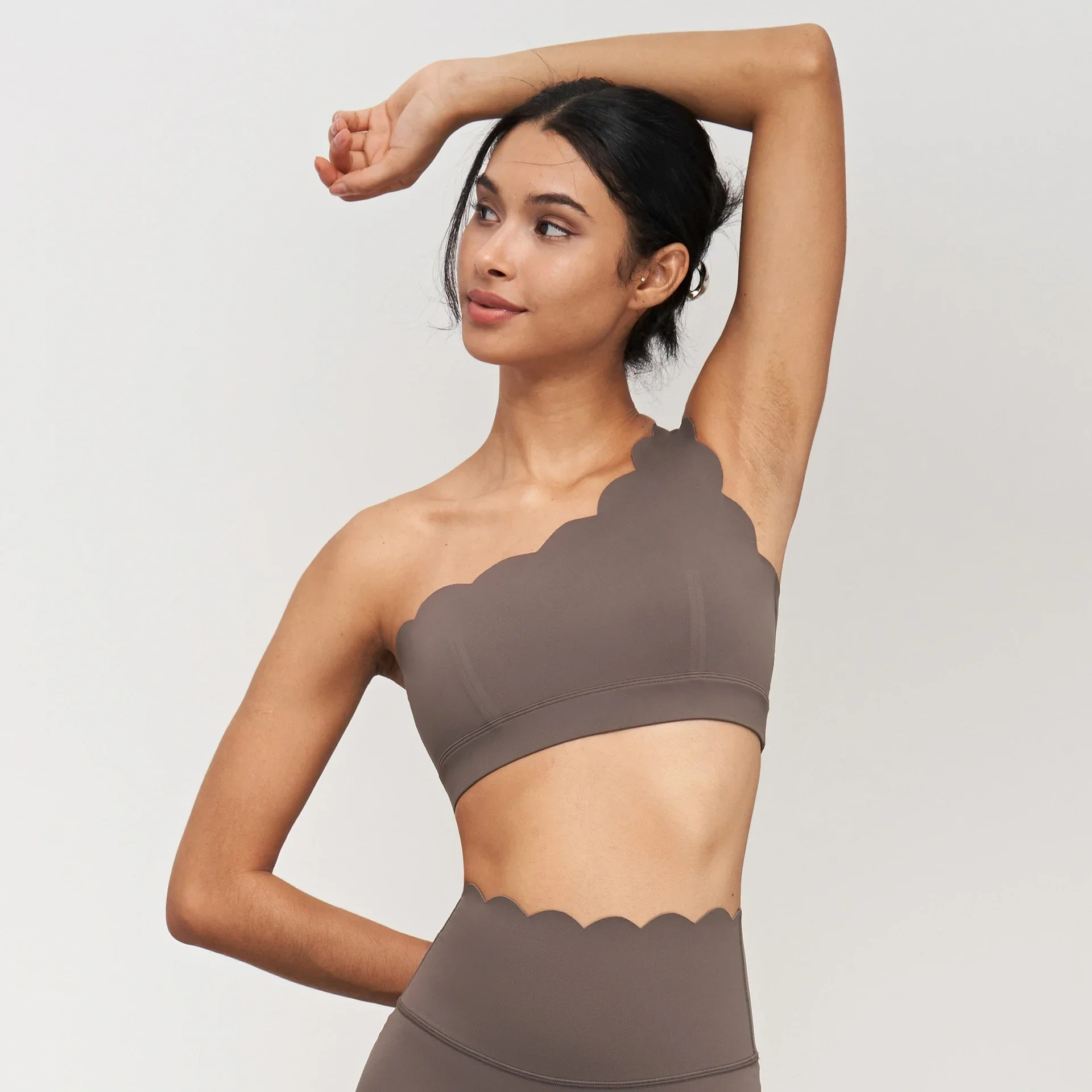 Women's Seamless Lycra Workout Set - Shock-Proof Sports Bra & High-Waist Yoga Bottoms