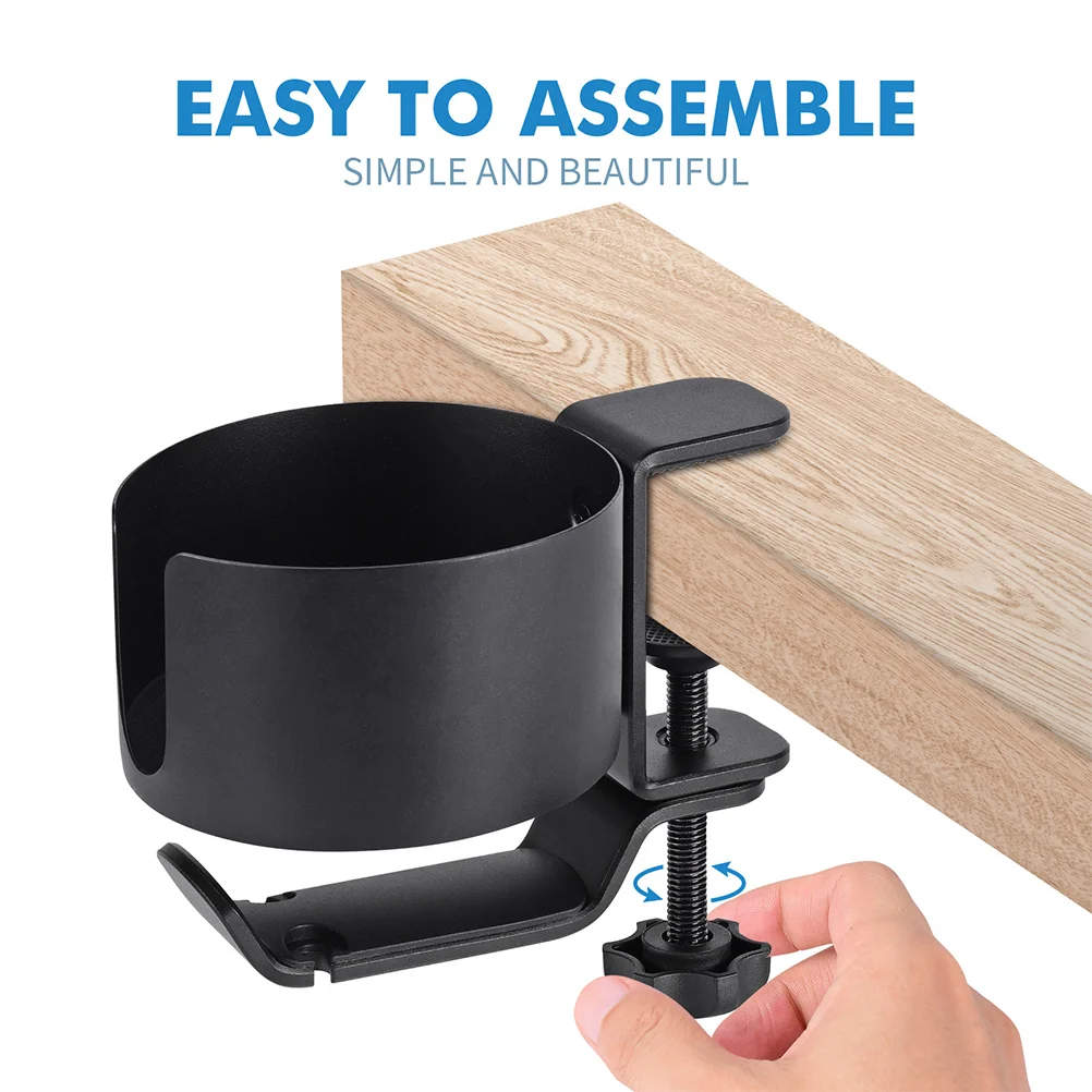 

Cup Holder Headphone Office Desk under Hanger Headset Stand Gaming Aluminum Alloy Headphones