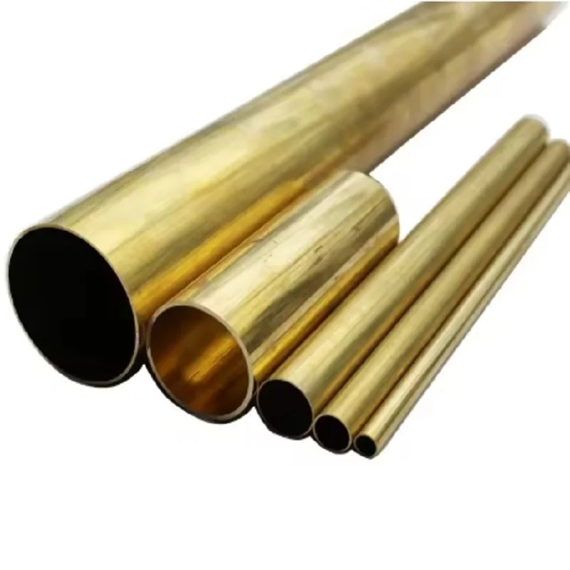 1 PC Brass Tube Diameter 0.8 1 1.5 2 2.5 3 4 5 6 7 8 9 10mm Length 100mm 200mm 500mm Seamless Round Pipe Tubing