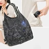 Polybye Super light Reusable Tote bag Eco-friendly Recycle Polyester Foldable Shopping Bag Handbag Grocery Bag constellation 1