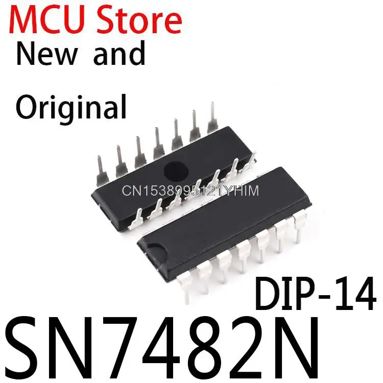 

10PCS New and Original DIP14 SN7482 DIP-14 Chip IC SN7482N