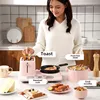 Home breakfast maker, multi-function 3-in-1 small toaster toaster 3