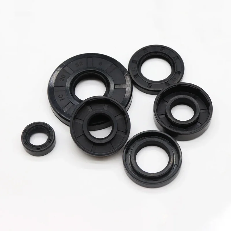 14x24x7mm Nitrile Rubber Double Lip Rotary Shaft Oil Seal R23 / TC Style Simply Bearings Ltd - View #2