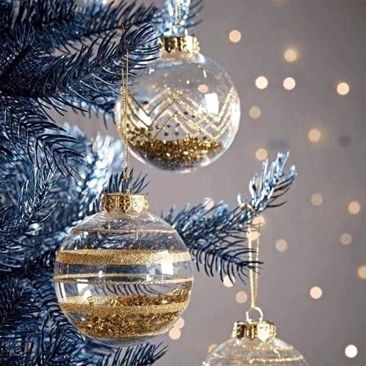 Gancho de cordón de Navidad para decoración del hogar, adornos navideños  para árbol de Navidad, Año Nuevo 2023, 2024 - AliExpress
