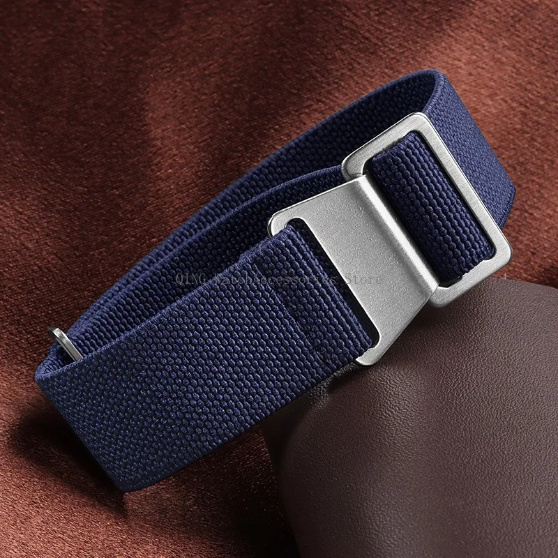 Nylon Braided Elastic Watch Band - Universal Sport Wristband