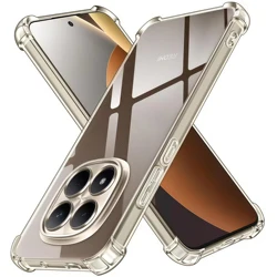 Four - Corners Shockproof Clear TPU Protective Case - Poco F8 ultra (Clear)