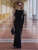 Tossy Lace Up Slim Maxi Dress Women's Sexy Hip Wrap Sleeveless Diagonal Collar Solid Elegant Female Evening Bodycon Long Dress