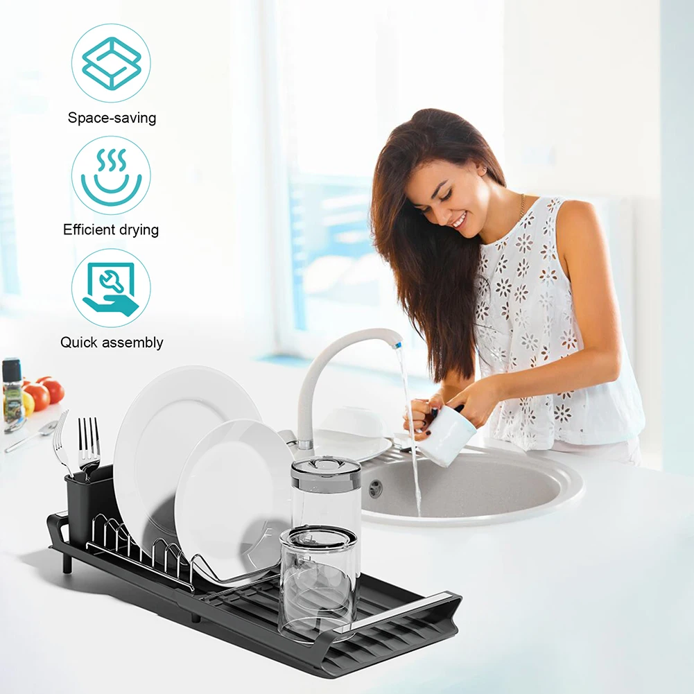 Expandable Dish Drying Rack