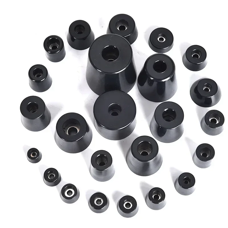 8-80pcs Rubber Feet Pads Floor Protectors Chair Furniture Leg Cover Speaker Cabinet Bottom Tips Absorber Non-slip Gaskets furniture foot pads