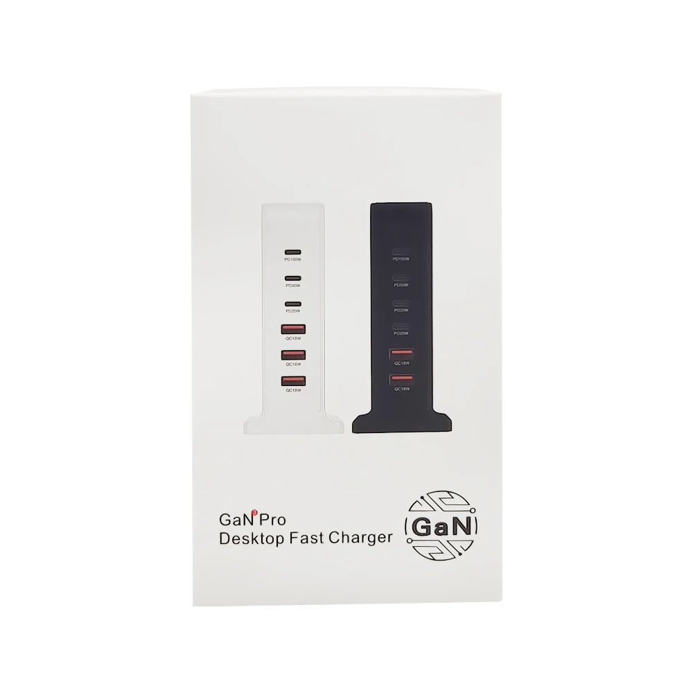 데스크탑 GaN 충전기, 6 포트 USB C타입 PD 충전기, 고속 충전 3.0 USB C타입 고속 충전기, 모바일 USB 충전기, 200W