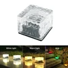 Solar Brick Lights Ice Cube Light Lamp, LED Landscape Light Buried Light Square Cube for Outdoor Garden Courtyard Pathway Decor 5