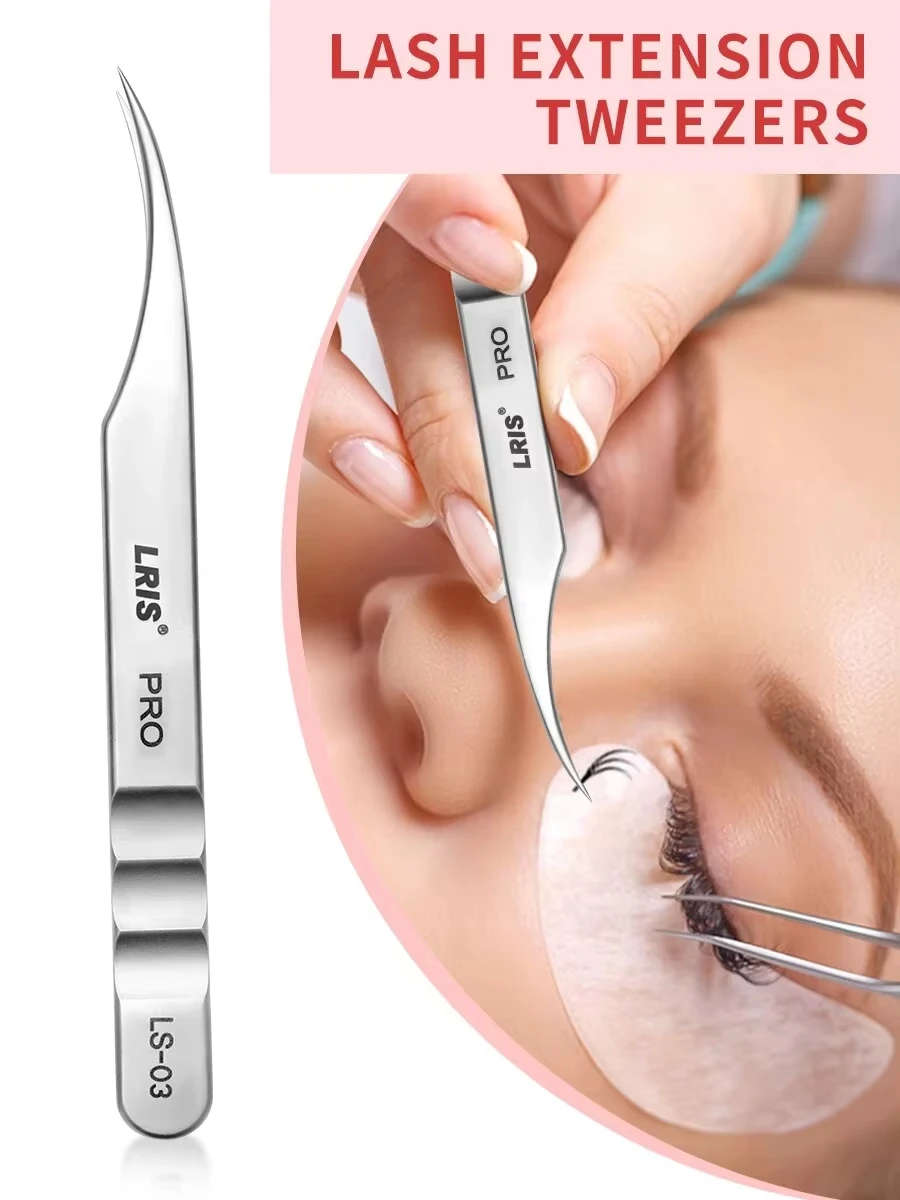 Grafting Eyelash Tweezers Beauty Eyelash ProfessionalWith High Precision Clip Kind Of Universal Eyelash Clip Dolphin Clip Flowe 2