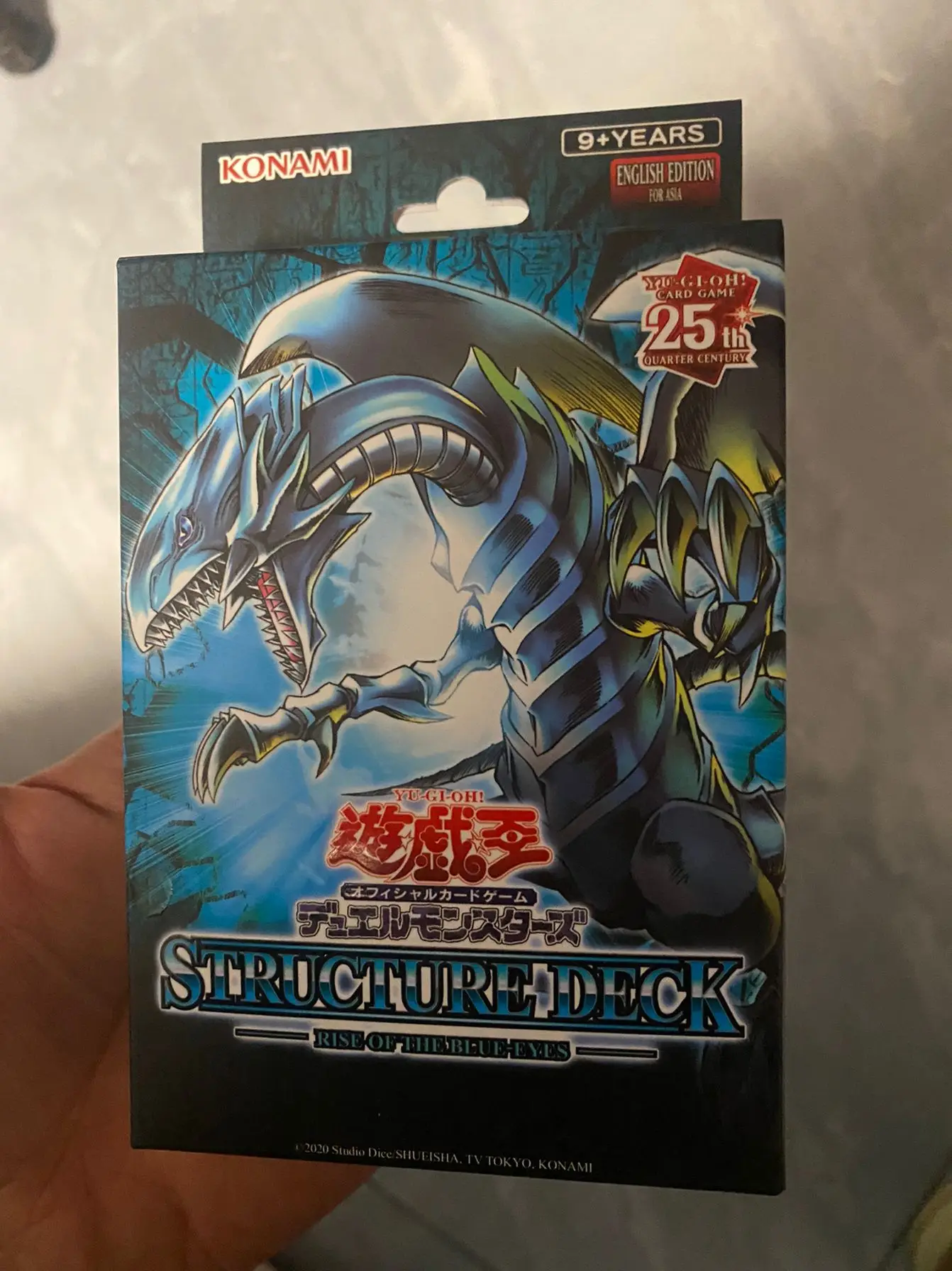 Yugioh 2023 Struttura Deck: Rise Of The Blue-Eyes Asian English Sealed