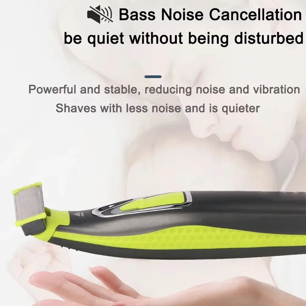 Hair Clipper Electric Shaver Hair Trimmer Washable Rechargeable MLG Electric Shaver Beard Razor Body Trimmer Men Shaving Machine Hair Face Care Cleaning Clippers for Men