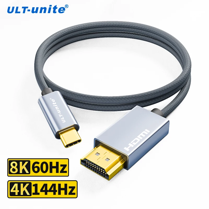Cavo Compatibile Usb C Hdmi Tipo C A Hdmi 8K Per Iphone 15 Macbook Air Ipad Huawei Samsung Pixelbook Xps Adattatore Usb C Hdmi