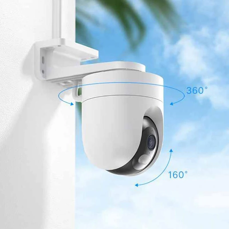 Xiaomi Outdoor Camera CW400 2.5K 4 Megapixel IP66 Waterproof Security Cam Double PTZ Full Color Night Vision Al Human Detection