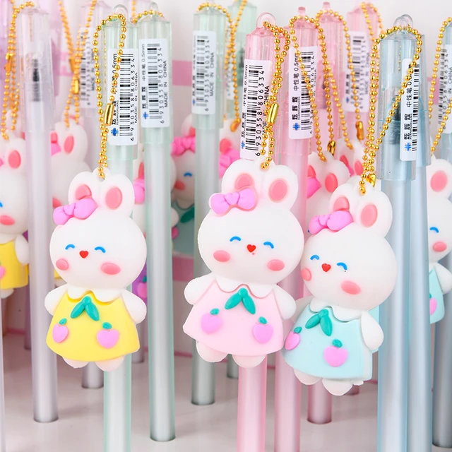 Gel Pen Stationery - 20pcs/set Kawaii Candy Color Gel Pens Kids 0.5mm Cute  Colored - Aliexpress