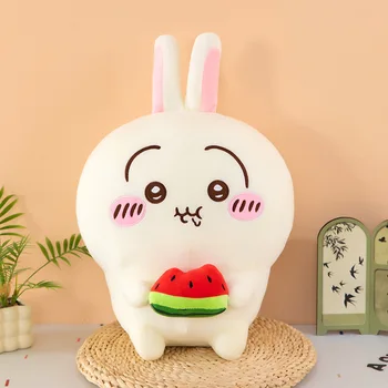 Chiikawa Hachiware Usagi 55cm Eating Watermelon Plushie